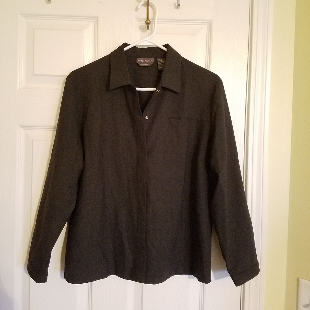 BANANA REPUBLIC Snap Button Top or Jacket Large